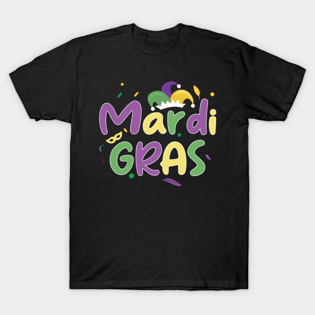 Awesome Mardi Gras design, Happy Mardi Gras Yall T-Shirt by chidadesign